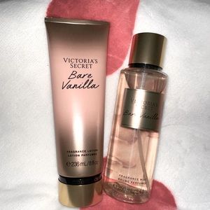 Victoria Secret Bare Vanilla Set